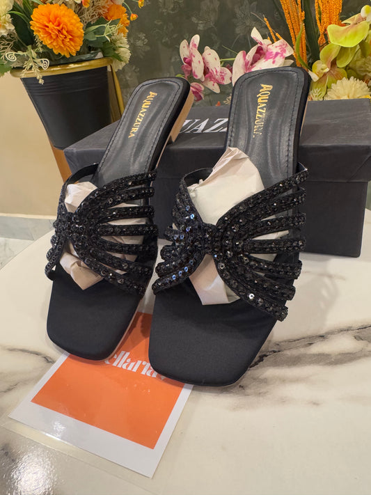 AQUA LISTA FLATS - BLACK