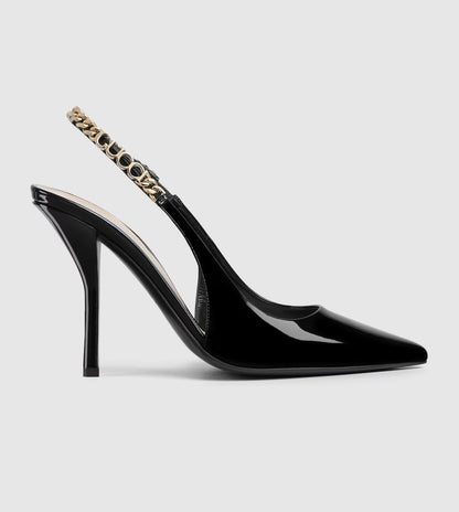 GC SIGNORIA SLINGBACK - BLACK