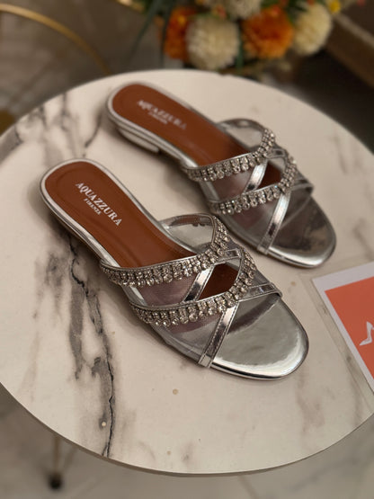 ELARA FLATS - Silver