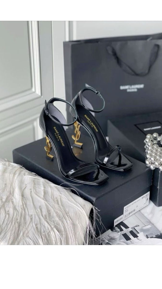 SAINT SIGNATURE HEEL - BLACK/GOLD