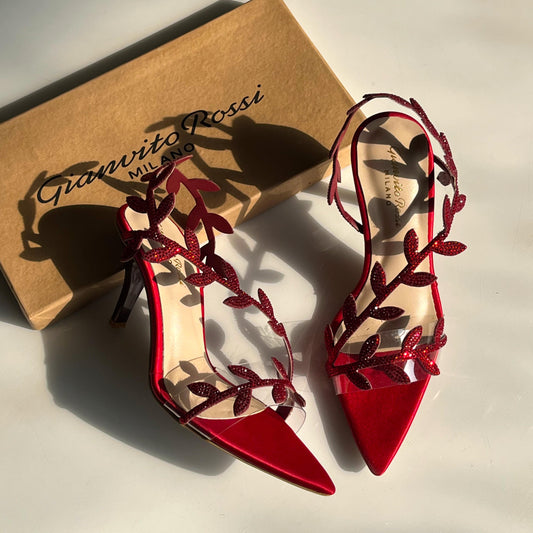 ROSSI HEELS - Maroon