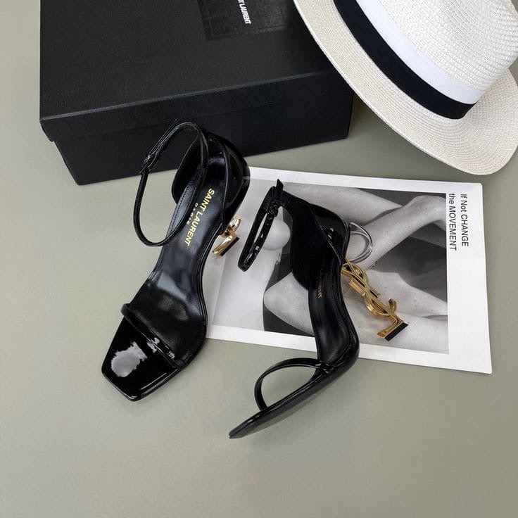 SAINT SIGNATURE HEEL - BLACK/GOLD