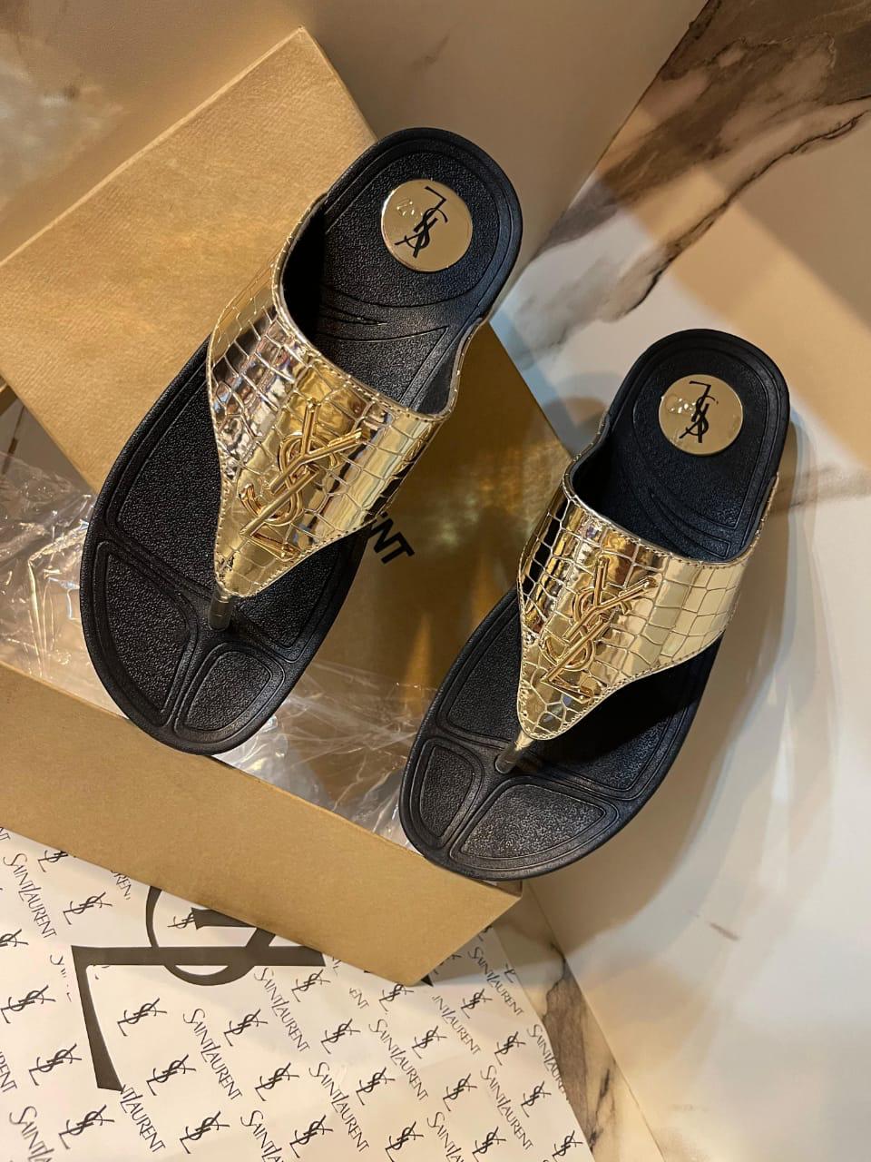 BELLARIA YS FLIP FLOP - GOLD