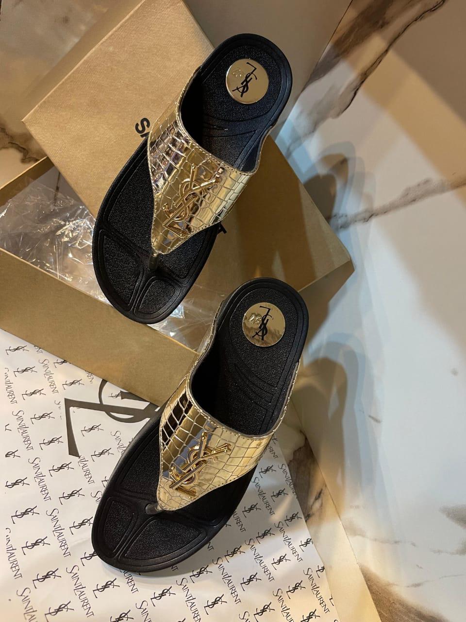 BELLARIA YS FLIP FLOP - GOLD
