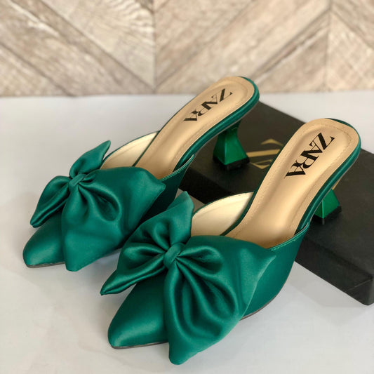 BELLARIA  CAMPAIGN HEEL - GREEN