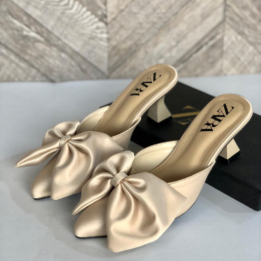 BELLARIA  CAMPAIGN HEEL - WHITE