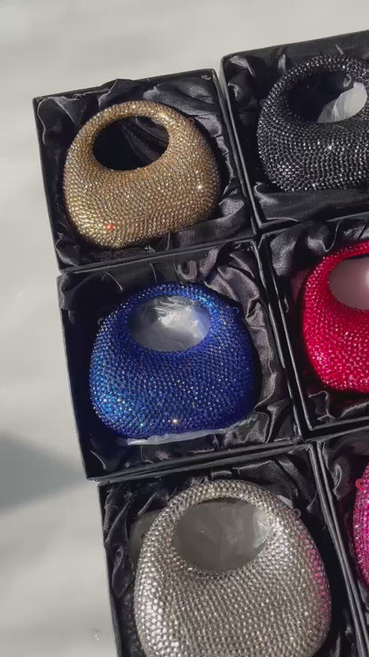 SHIMMER GRACE CLUTCH - Red