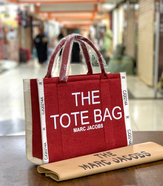 THE TOTE BAG -(RED)