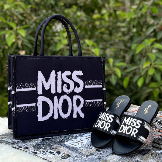 MS Combo slipper and bag