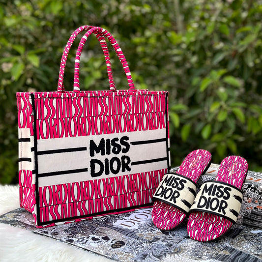 MS Combo slipper and bag