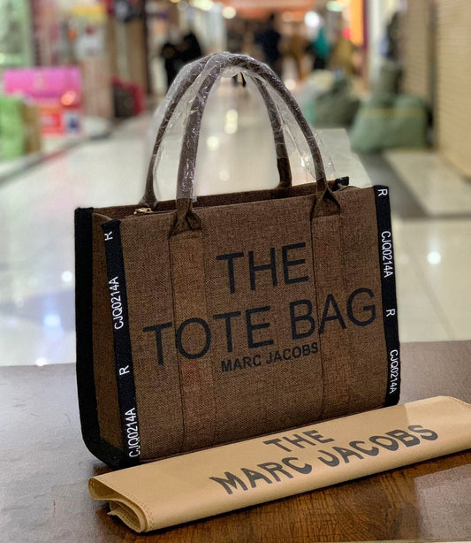 THE TOTE BAG -(Brown)
