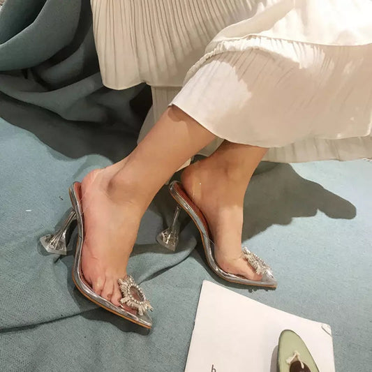 Cinderealla Transparent Heels